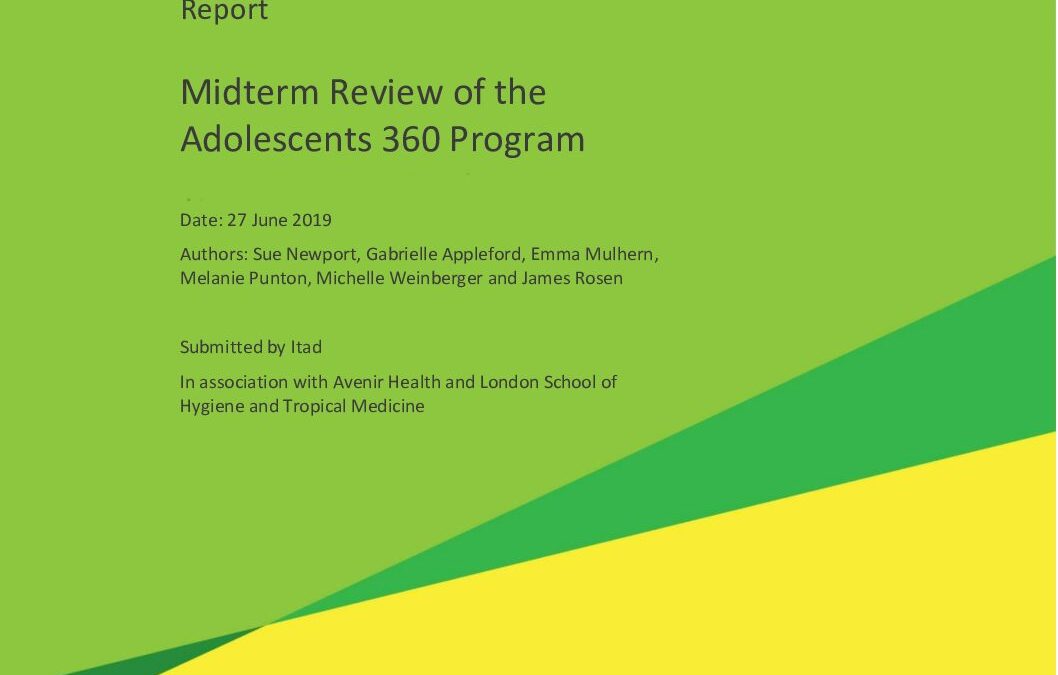 Midterm Review of the Adolescents 360 Program