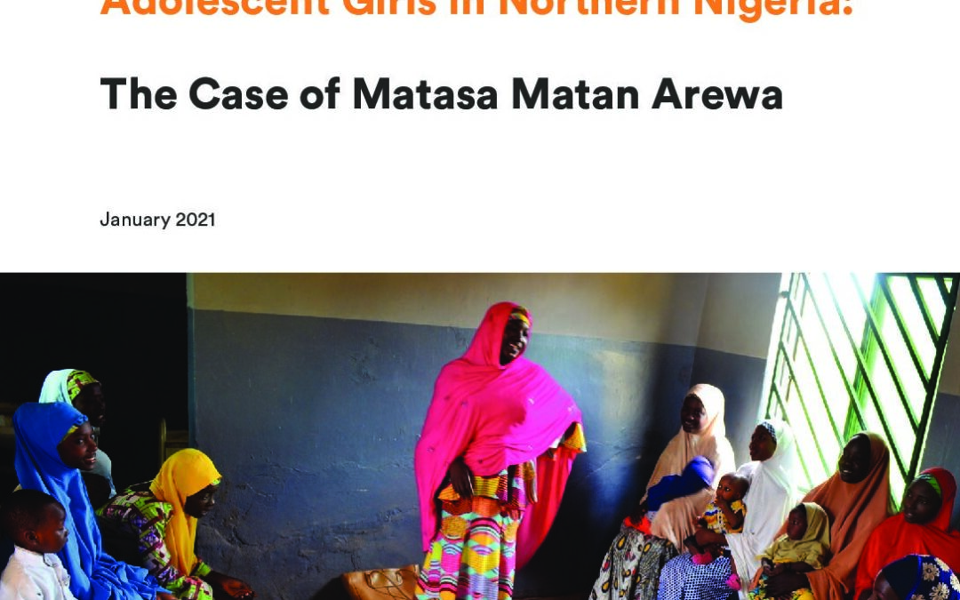 Aligning Contraception with Family and Life Goals of Married Adolescent Girls in Northern Nigeria: The Case of Matasa Matan Arewa
