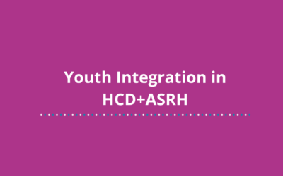 Webinar: Youth Integration in HCD+ASRH