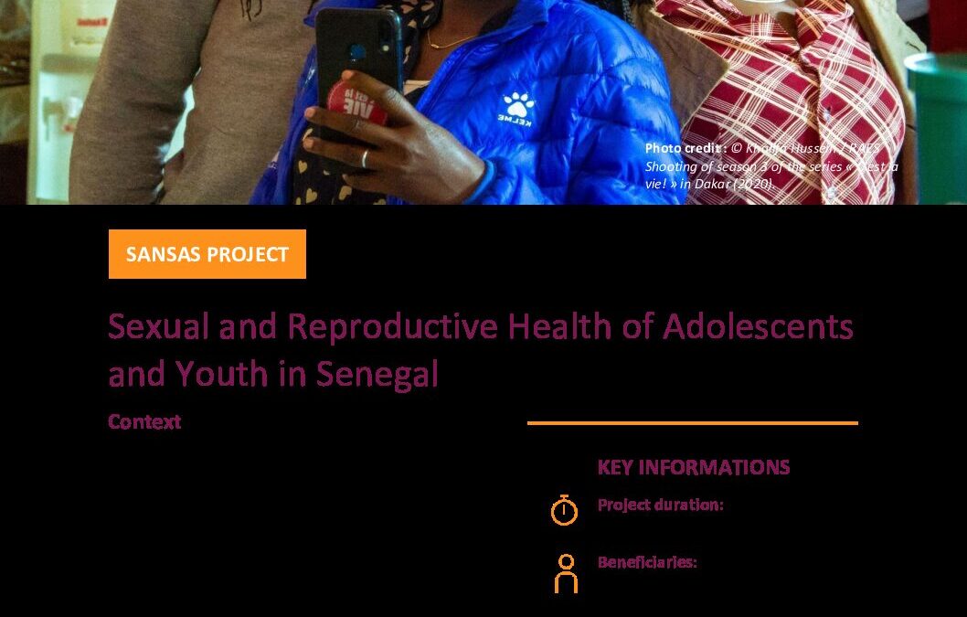 Sexual and Reproductive Health of Adolescents and Youth in Senegal