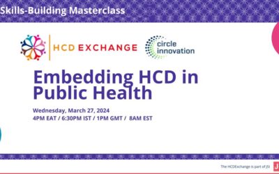 Embedding HCD in Public Health
