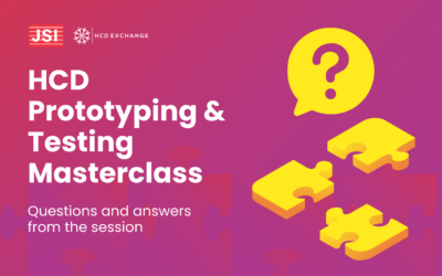 HCD Prototyping & Testing Masterclass: Questions and answers from the session